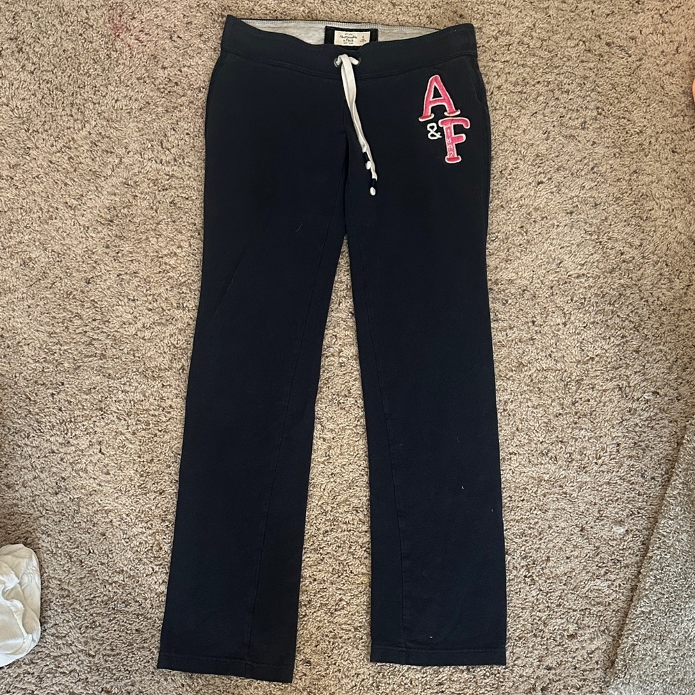 Abercrombie & Fitch Y2K Pants with Pink Logo